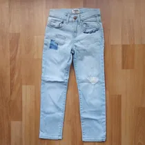 Comprar Osh Kosh Pantalón Jean Nena Talle 6 Con Bordado