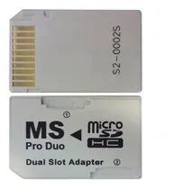 Comprar Adaptador Pro Duo Doble Ranura Micro Sd Para Psp 