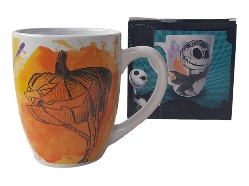 Taza El Extraño Mundo De Jack Skellington Cerámica Original