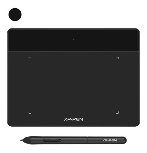 Tablet digital XP-Pen Deco Fun Xs de 4,8x3 polegadas - preto Cor preta