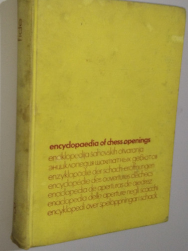 Enciclopedia De Aperturas De Ajedrez, Fide , Libro Físico 