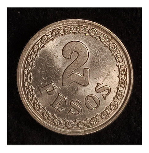 Paraguay 2 Pesos 1925 Excelente Km 14