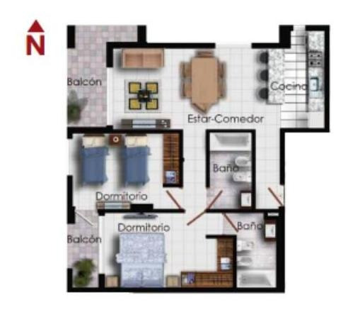 Imagen 4 de 4 de Departamento - Avenida Freyre 3100 - Santa Fe