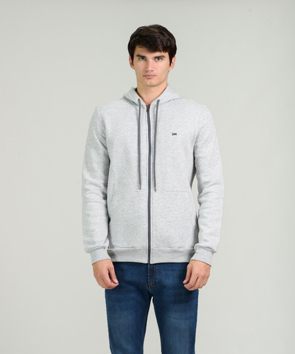 Campera Canguro Hombre Lee Zip Hood