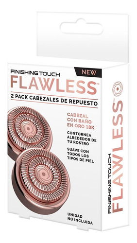 Imagen 2 de 4 de Cabezal Repuesto 2 Pack Depiladora Flawless Finishing Touch