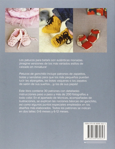 Patucos De Ganchillo - Zapatitos, Botas Y Sandalias