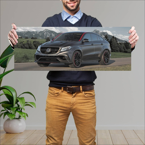 Cuadro 30x80cm Auto 2016 Mercedes Amg Gle 63 Cou 582