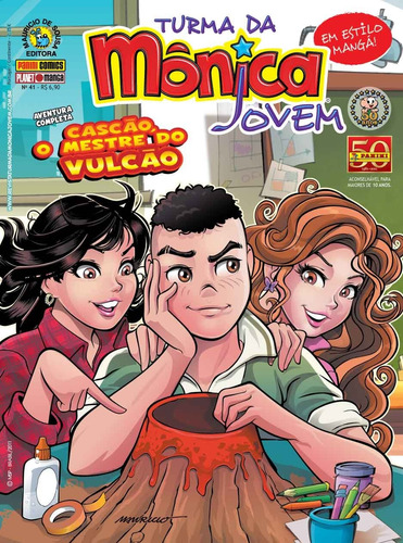 Livro Vol.41 Turma Da Mônica Jovem: O Cascão O Mestre Do Vulcão - Sousa, Mauricio De [2011]