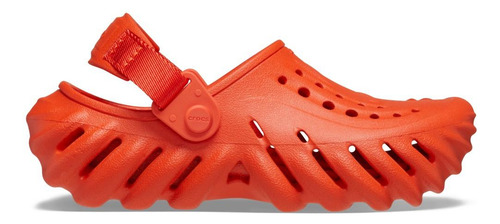 Sandália Crocs Echo Clog T Lava