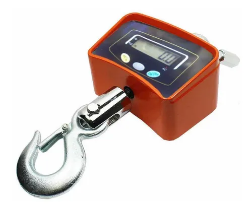 Balanza Digital Portátil Recargable 1000kg Con Gancho 1t