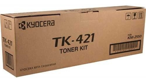 Toner Tk-421 Negro Para Kyocera Km-2550 15,000 Pag.