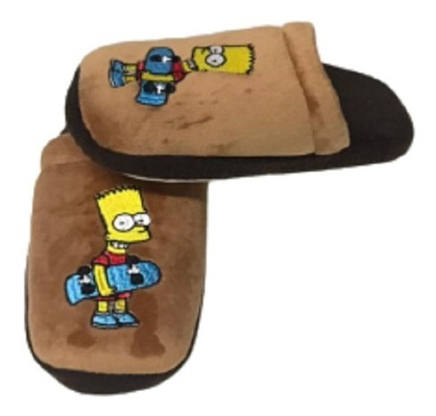Pantuflas Bordadas Bart Simpson 