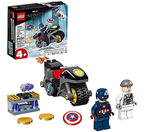 Lego Marvel Captain America And Hydra Face-off 76189 - Kit 