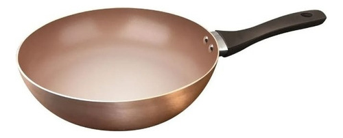 Wok Antiadherente Cerámica Hudson N28 Cobre