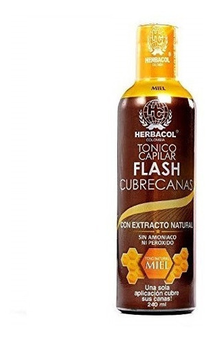 Herbacol Tonico Capilar Cubrecanas Miel - mL a $140