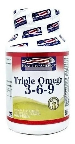 Triple Omega 3-6-9 De 60 Softgels - Unidad a $754