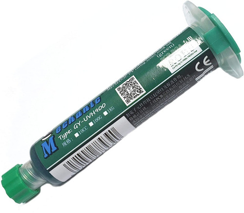 Solder Máscara  Pintura Resina Uv Jeringa 10ml