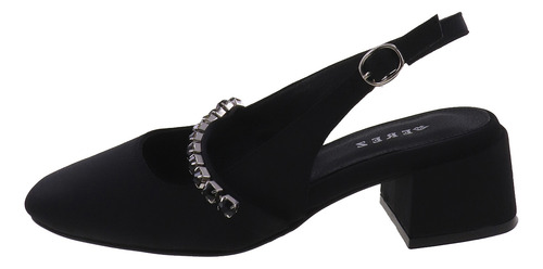 Zapatillas Para Mujer Elegantes Tacón De Vestir Moda Elo