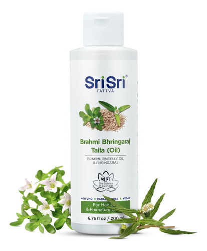 Sri Sri Tattva Brahmi Bhringraj Hair - Aceite Acondicionador