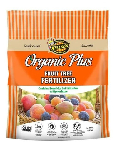 Fertilizante Orgánico Para Árboles Frutales De 3.5 Lb