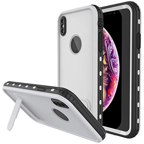 Punkcase iPhone XR Caja Impermeable, [kickstud Series]