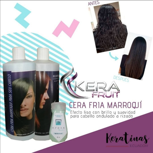 Kera Fruit Keratina Cera Fria Cirugia Capilar Celulas Madres