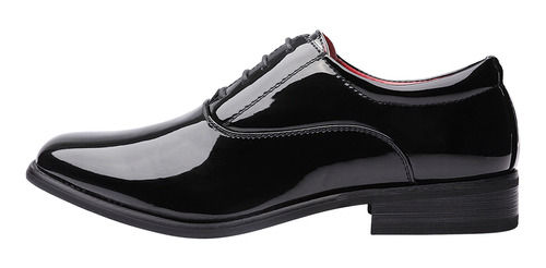 Zapatos De Oxford Caballero Bruno Marc Clásico Formal Charol