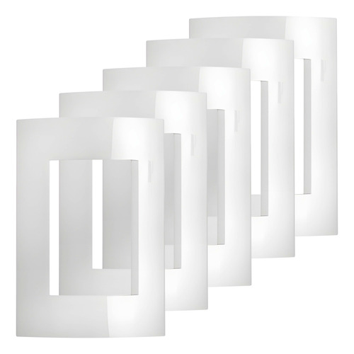 Pack Tapa 3 Modulos Schneider Linea Roda Blanca X 5 Unidades