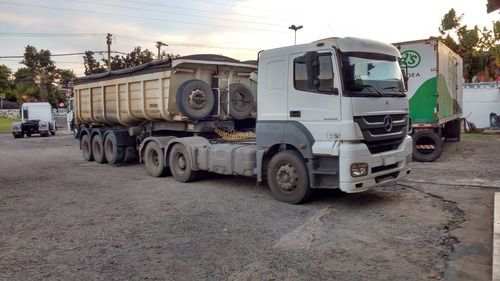 Conjunto Mb 2536 Ano 2014 + Carreta Pastre