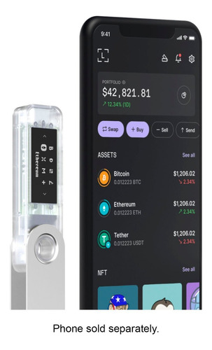 Ledger Nano S Plus Wallet Criptomonedas Bitcoin Ethereum!
