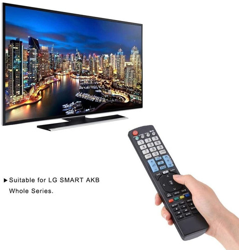 Imagen 2 de 2 de Control Remoto Para LG 3d 4k Led Lcd Hdtv Universal Smarttv
