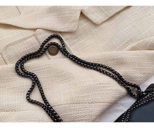 Bolso Bandolera Con Cadena Tachonada 2023 Para Mujer, Bolso