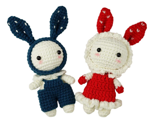 Kit De Ganchillo Conejo Crochet Craft Set Juguete De Tejer A