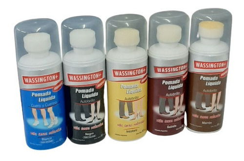 Pomada Liquida Autobrillo Wassington Marron Distrlaflecha