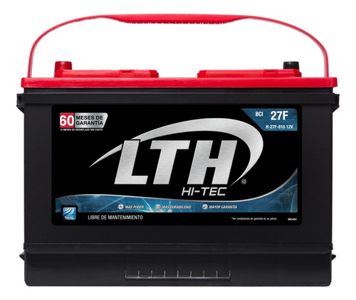 Bateria Lth Hi-tec Modelo: H-27-810