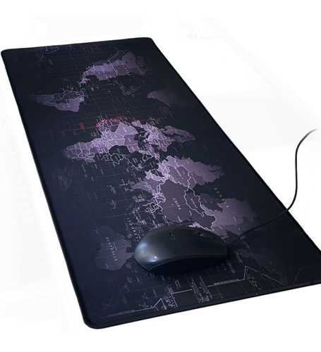 Mouse Pad Gaming Mapamundi Extra Grande Para Gamer