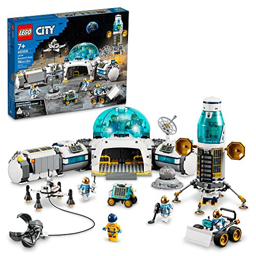 Juguete Espacial De La Base De Investigación Lunar De Lego C