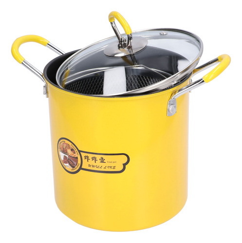 Mini Freidora Japonesa De Acero Inoxidable De 3 Litros