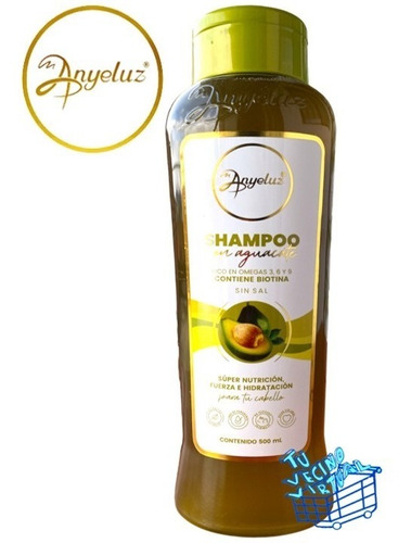 Shampoo Con Aguacate Anyeluz - mL a $76