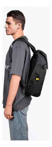 Mochila Divoom con panel Pixel Art Mochila Divoom M, color negro, pantalla con diseño de tela
