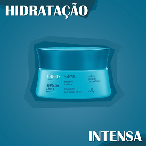 Kit Amend Expertise Hidratação E Força - 2p Condic + Máscara