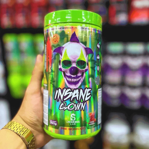 Demons Lab Demons Lab Pre Workout de Insane Clown, 350 g, sabor a arándanos