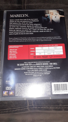 Dvd O Pecado Mora Ao Lado Marilyn Monroe (Usado)
