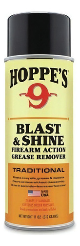 Limpiador Armas Blast & Shine Elimina Aceites Grasas Hoppes