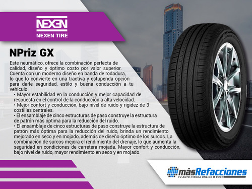 Pack 2 Llantas 205/60r16 Nexen Npriz Gx 92v