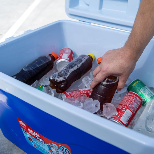Hielera Portátil De 50 Litros Para 70 Latas Resistente
