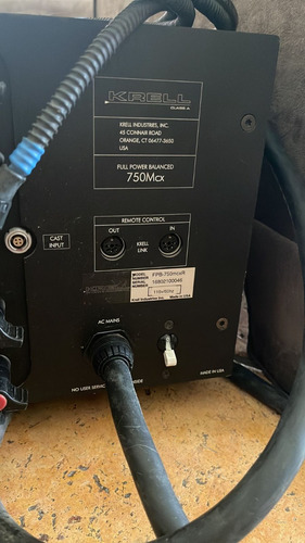 Krell Fpb 750 Mcx (Usado)
