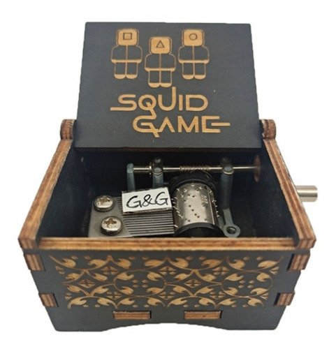 Cajita De Música Caja El Juego Del Calamar Squid Game