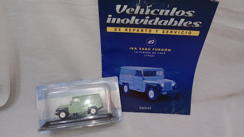 Auto Inolvidables Argentinos - Nª 49 Ika Sabú Furgón 1965