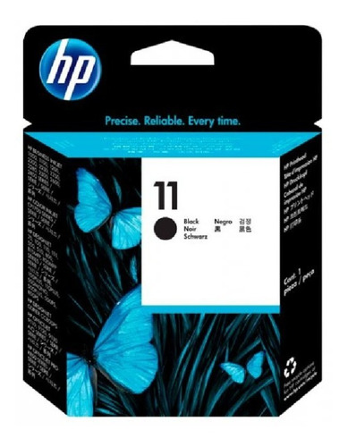 Cabezal De Impresión De Tinta Hp 11 C4810a Negro Original 